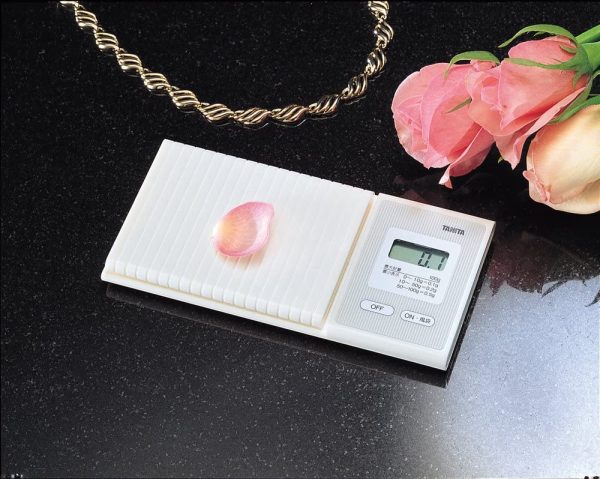 Tanita Scale Portable Scale 1476 WH, Made in Japan, 3.5 oz (100 g), 0.004 oz (0.1 g) Unit, Pocketable Scale Cheap - Image 2