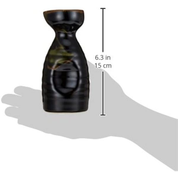 Tenmoku olivé Sink No. 2 Clove & Raise Set of 2 Glass Pottery Mino Burn Hot on Sale - Image 2