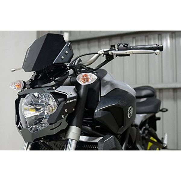 RIDEA Aluminum Headlight Cover Titan MT-07 2014-HLG-Y03-TM on Sale - Image 4