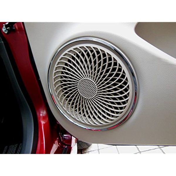 MUT-CAST exclusive front speaker ring (chrome) 2PCS CAST-FSP Online - Image 2