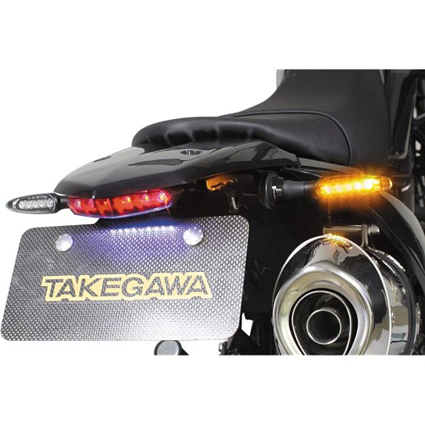 Special Parts Takekawa Stream Line LED Winker Kit D Tracker 125 KLX125 05-08-0412 Sale - Image 2