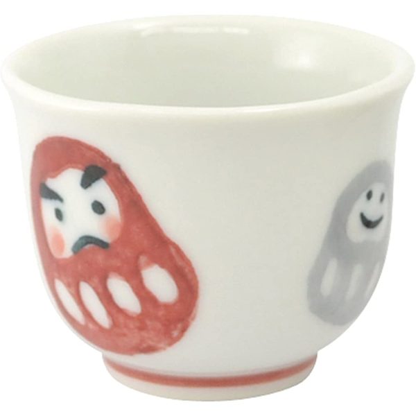 Ikujinsha 85284-6 Sugar Land Daruma Pot, White, 14.1 fl oz (410 ml) Online - Image 3