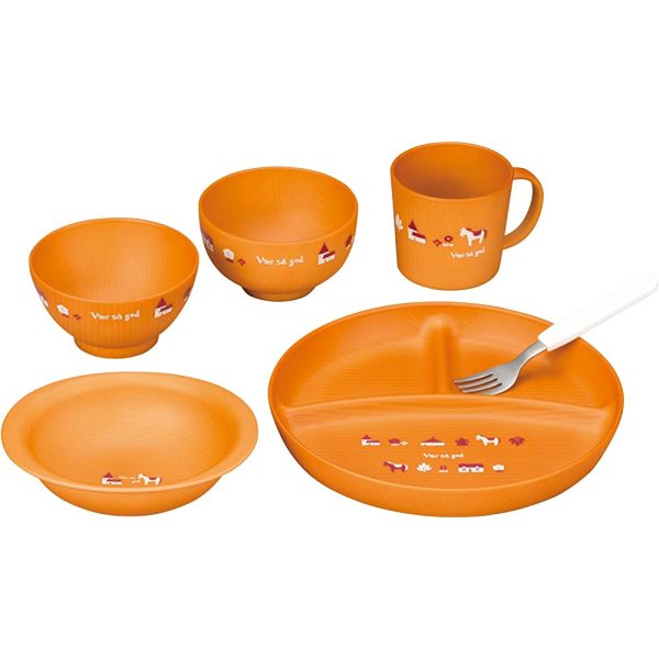 kano- Children s Flatware Set, Light Brown Diameter 21 × 2.5 cm norudyi kizzusetto S5 6 Pcs, 50-Pack Online