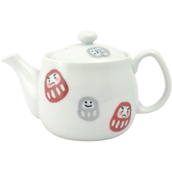 Ikujinsha 85284-6 Sugar Land Daruma Pot, White, 14.1 fl oz (410 ml) Online