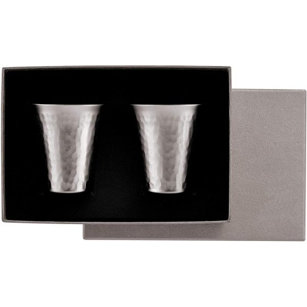 Asahi TW-12 Titanium Cold Sake Cup, 2.2 fl oz (65 ml), Set of 2, Kasumi For Discount