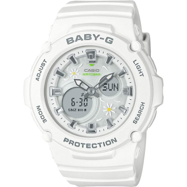 [Casio] Babygie Watch BGA-270FL-7AJF Women s White For Discount