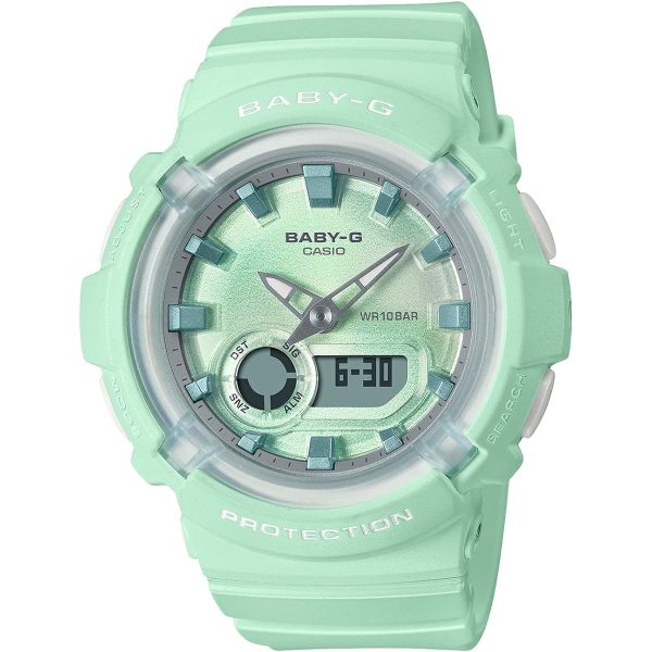 [Casio] Babygie Watch BGA-280-3AJF Women s Green For Cheap
