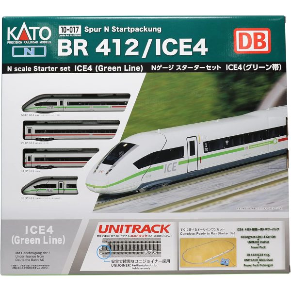 KATO N Gauge Starter Set ICE4 10-017 Introductory Railway Model Set Cheap