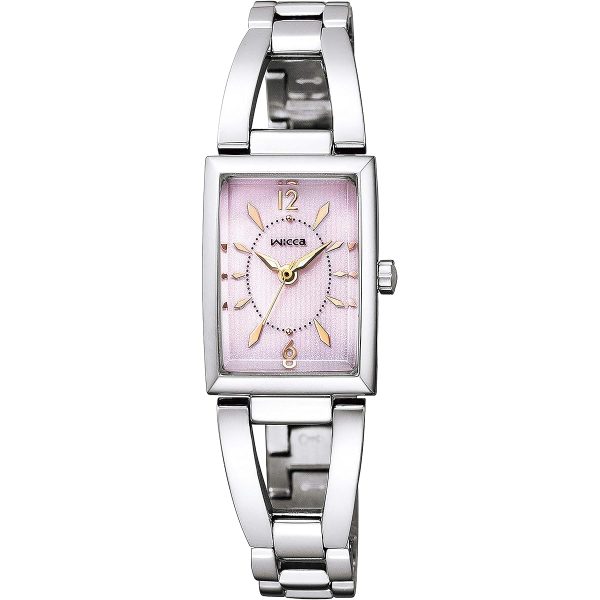 [Citizen] Wicca Half Bangle Model Cut Glass KF7-511-91 Women s Silver For Cheap