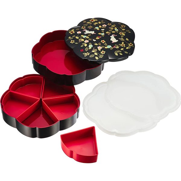 Mountains the Well, Flowers Alley 7.5 Cherry Shaped Bunk Hors D  oeuvres (tappa with small bowl) m15404 Online now - Image 2