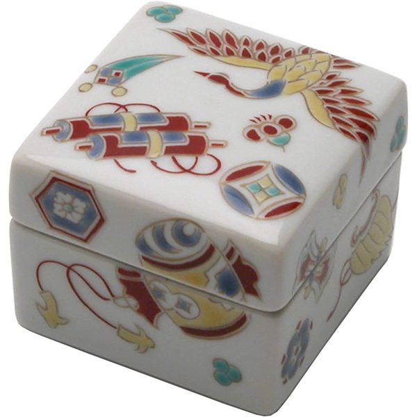 AoSubura, Kyuyaki Pottery Box, Color Picture Pottery Box, Treasure Workout, SAI-04 Online