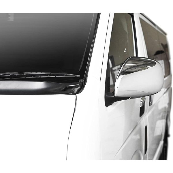 Hiace Regius Ace 200 Series Super GL Type Electric Adjustment Electric Storage Plated Door Mirror (Passenger Side) Fashion - Image 2