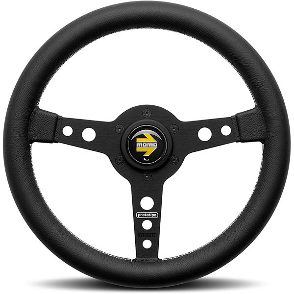 MOMO [Steering] Prototype Black spoke 320 P-8 Supply