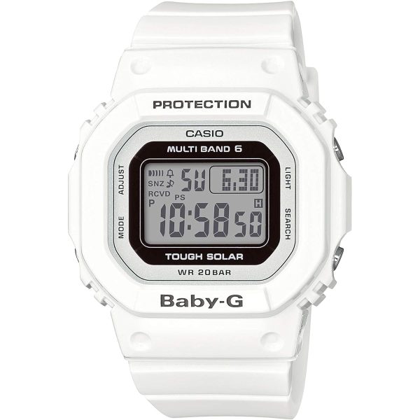 [Casio] Baby G Watch Radio Solar EL Backlight Type BGD-5000-7JF White Discount